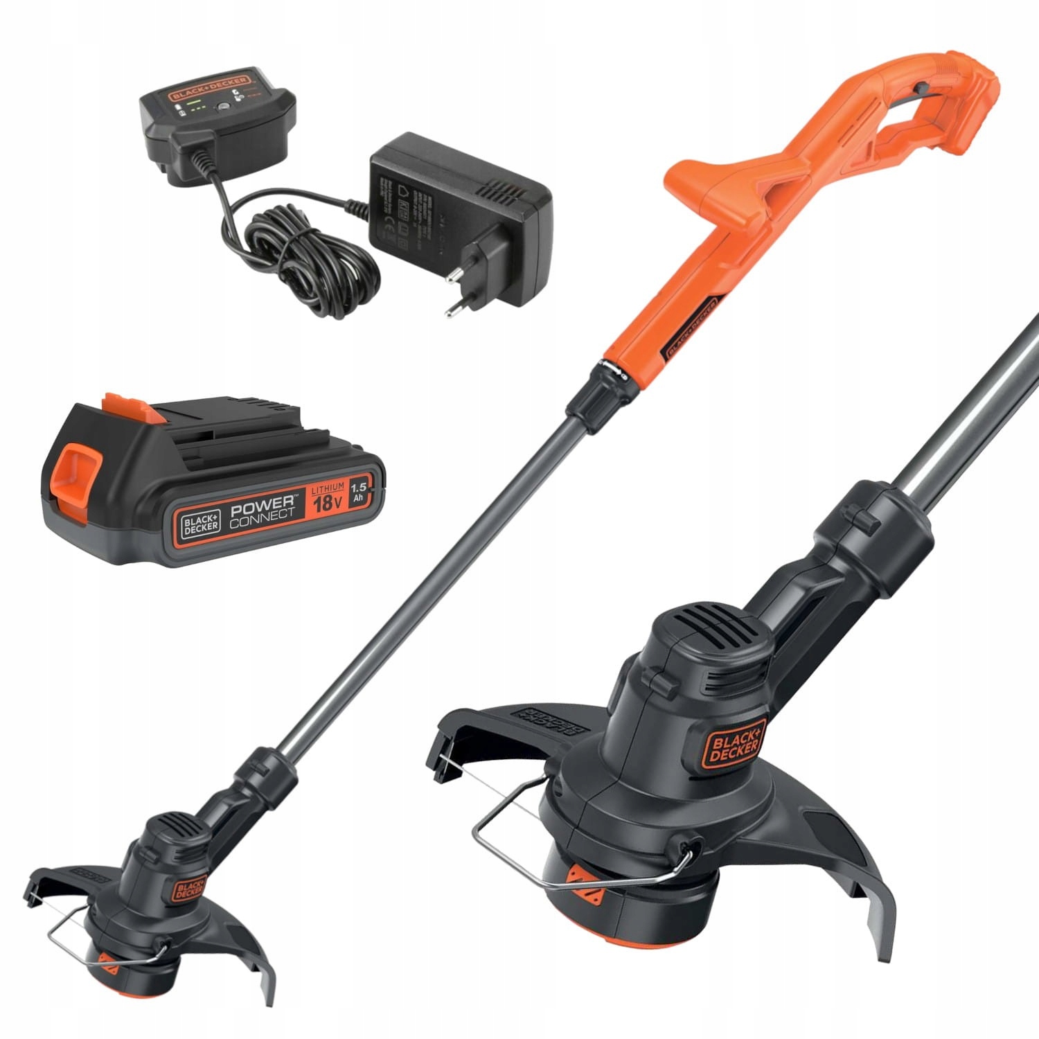 Black+Decker ST1823-QW akumulátorový vyžínač 18V 25cm 1,5Ah sada