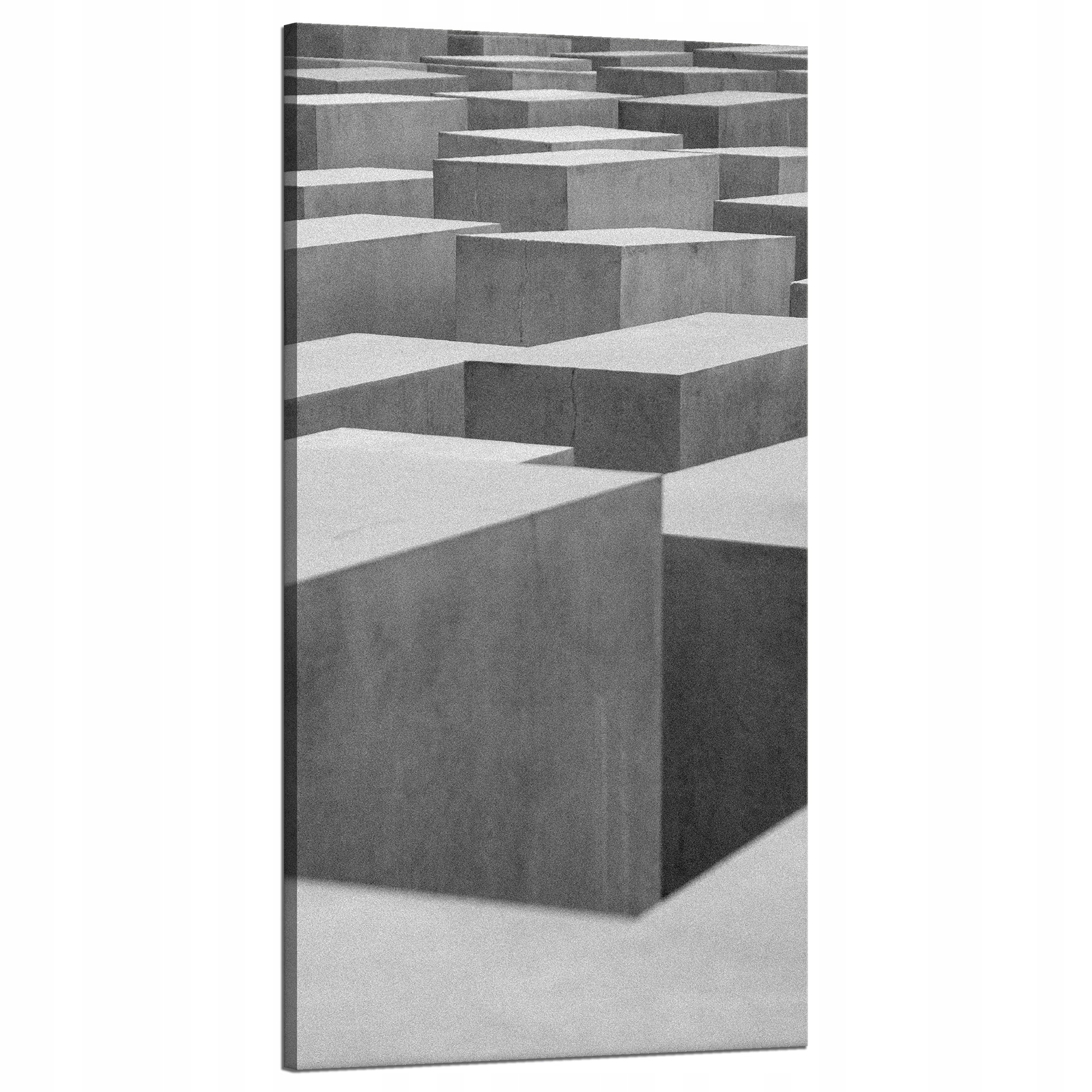 Obraz na plátně Abstrakce Betonové krychle Geometrie umění 60x120