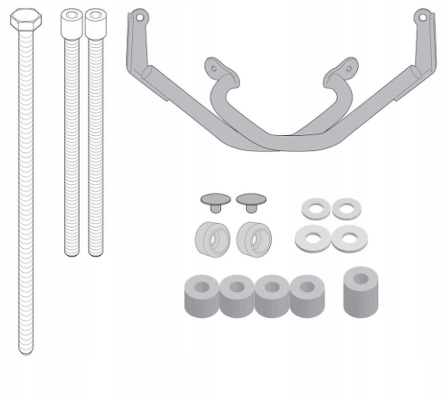 Kappa Gmole Krytu Motora Cf Moto CL 700X '21- Čierna ()
