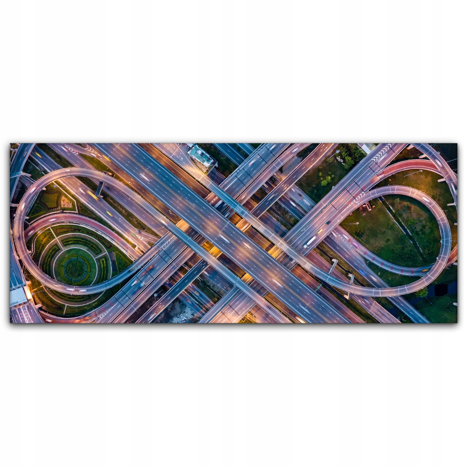 

foto-obraz na płótnie 125x50 Droga Bangkok Miasto