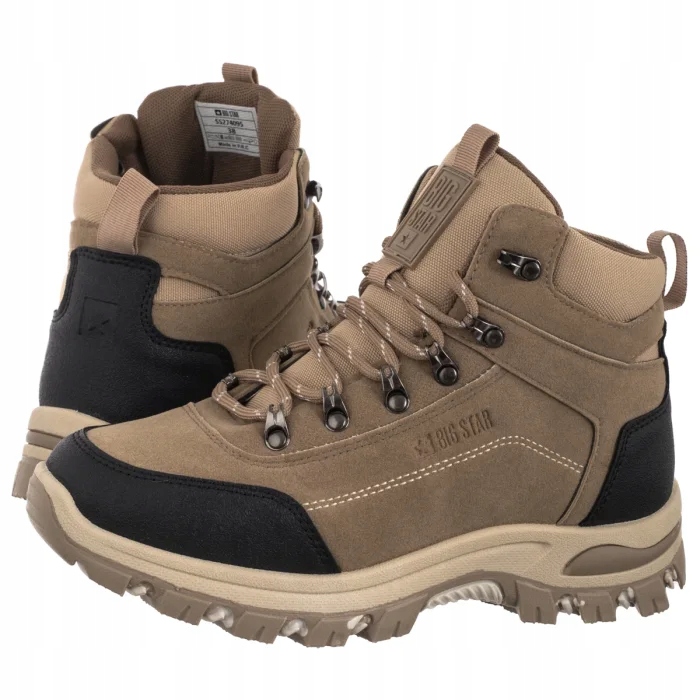 Dámské trekové boty Big Star béžové SS274095