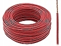 KABEL PRZEWÓD GŁOŚNIKOWY 2x0,50mm CZARNO-CZERWONY