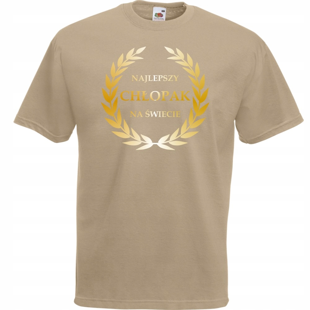 

Koszulka najlepszy chłopak XL khaki