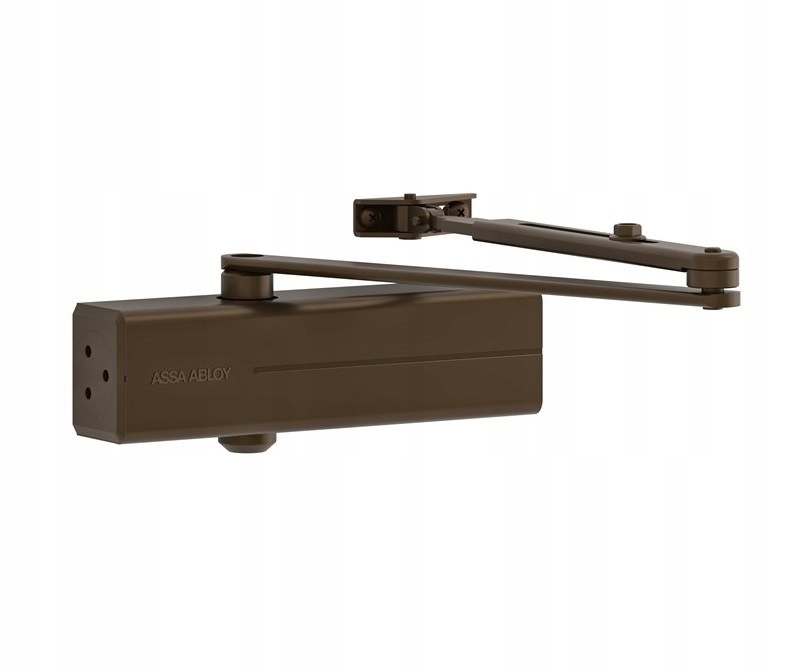 Samozamykacz do drzwi ASSA ABLOY DC140 z ramieniem brązowy