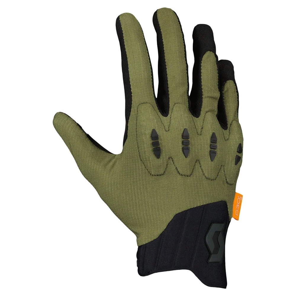 Rukavice Scott Dĺžka Gravity D3O Green XL
