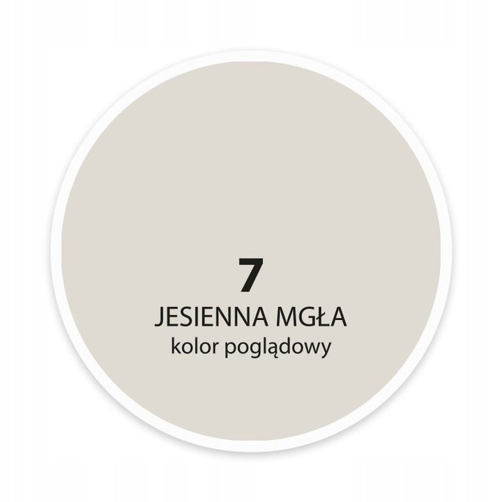FARBA DEKORAL MOC KOLORU JESIENNA MGŁA 5L Kod producenta 313378