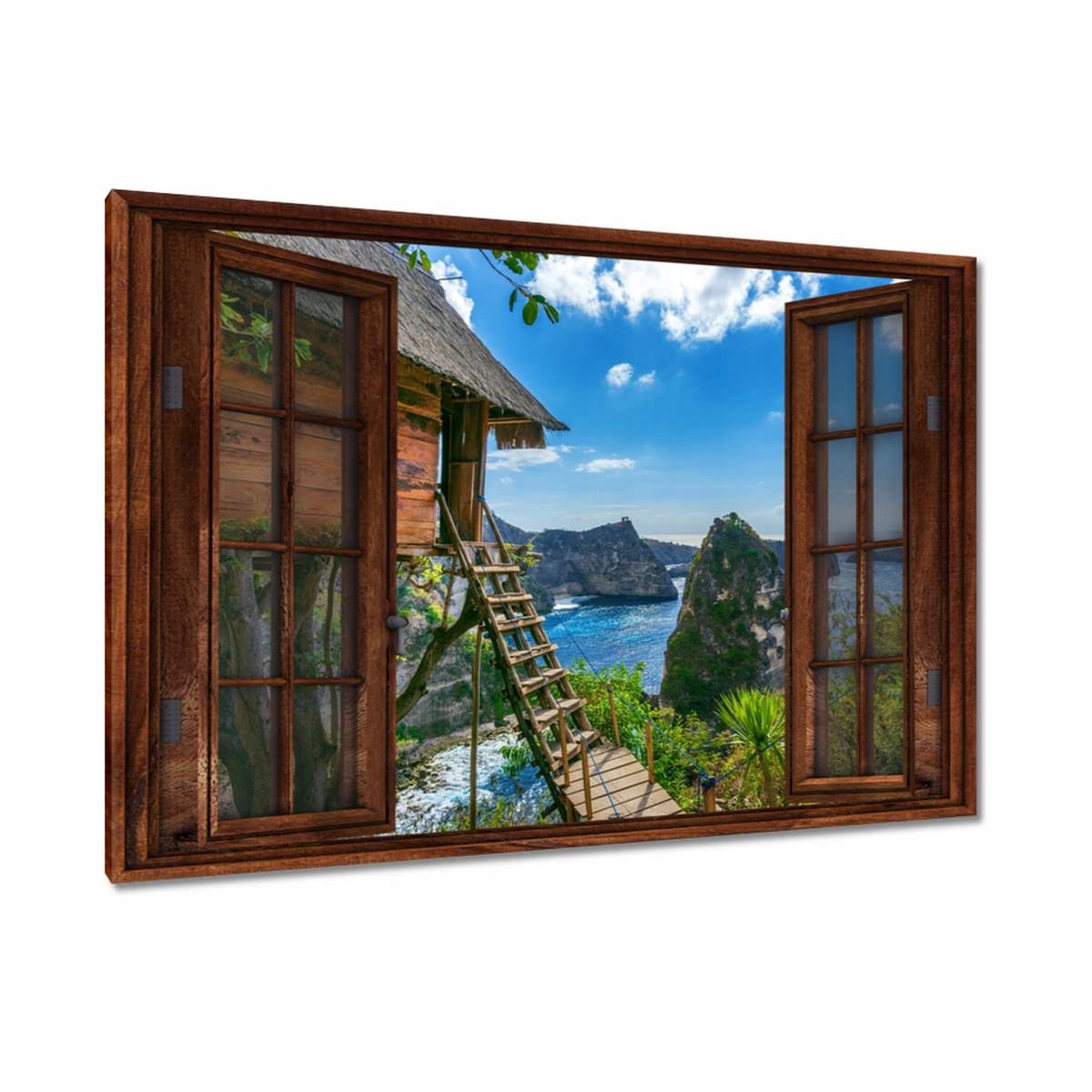 Obrazy 120x80 Domek na stromě Moře