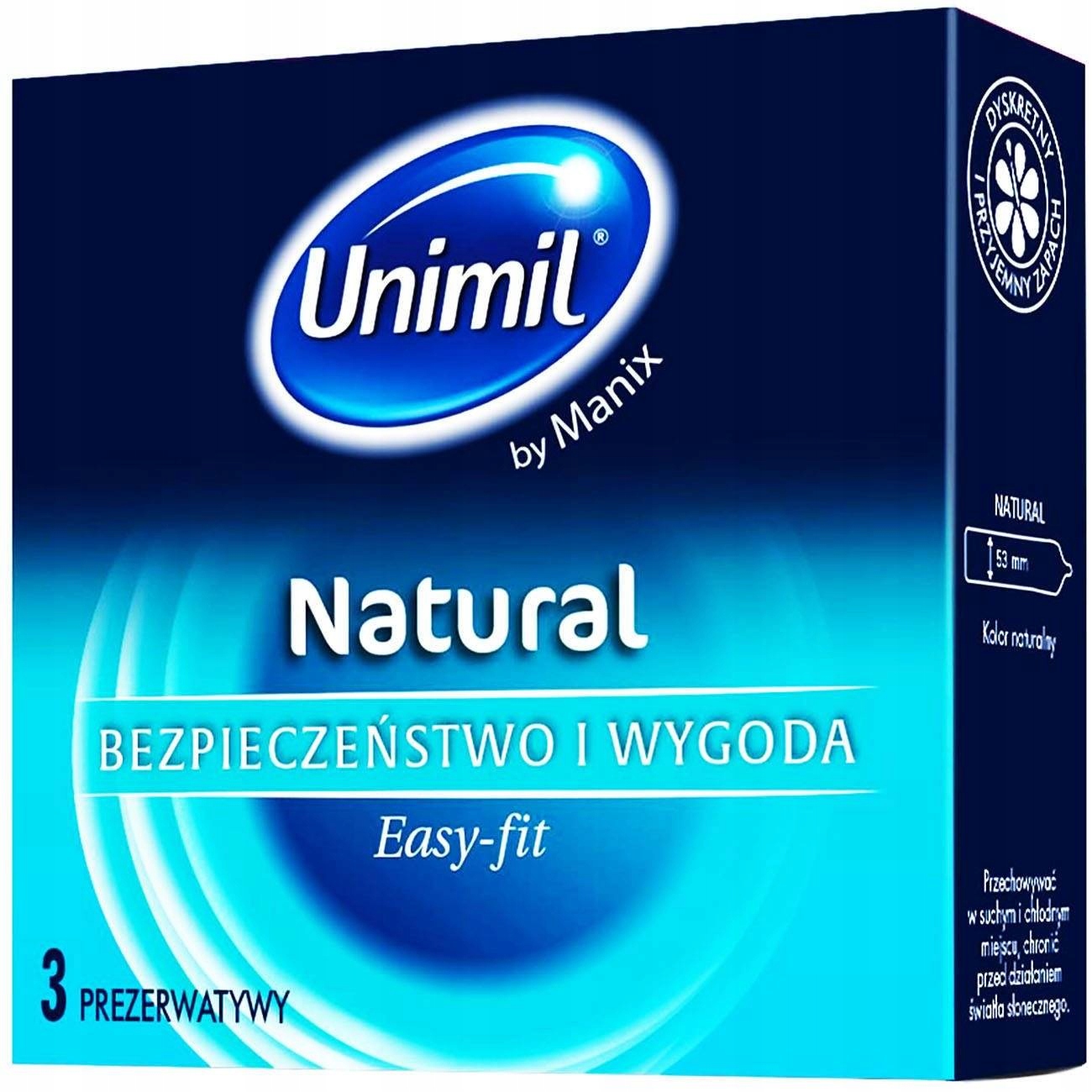 

Unimil Natural Prezerwatywy I Bezpieczne