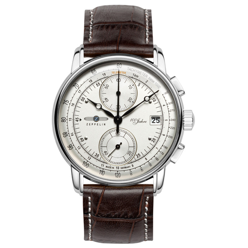 Pánské Hodinky Zeppelin 8670-1 hnědé