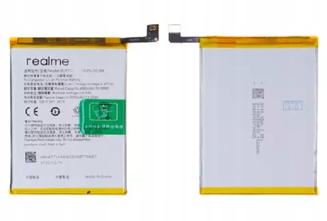 Nowa Oryginalna Bateria BLP771 Realme 7i RMX2193