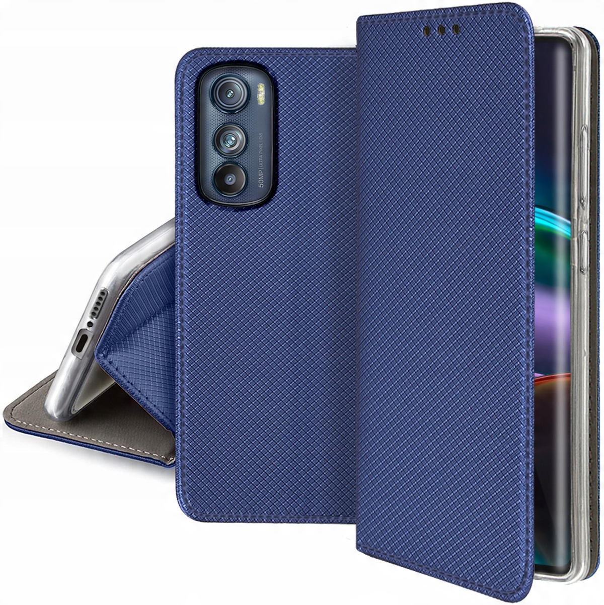 

Etui S-Magnet Case +Szkło do Motorola Moto Edge 30