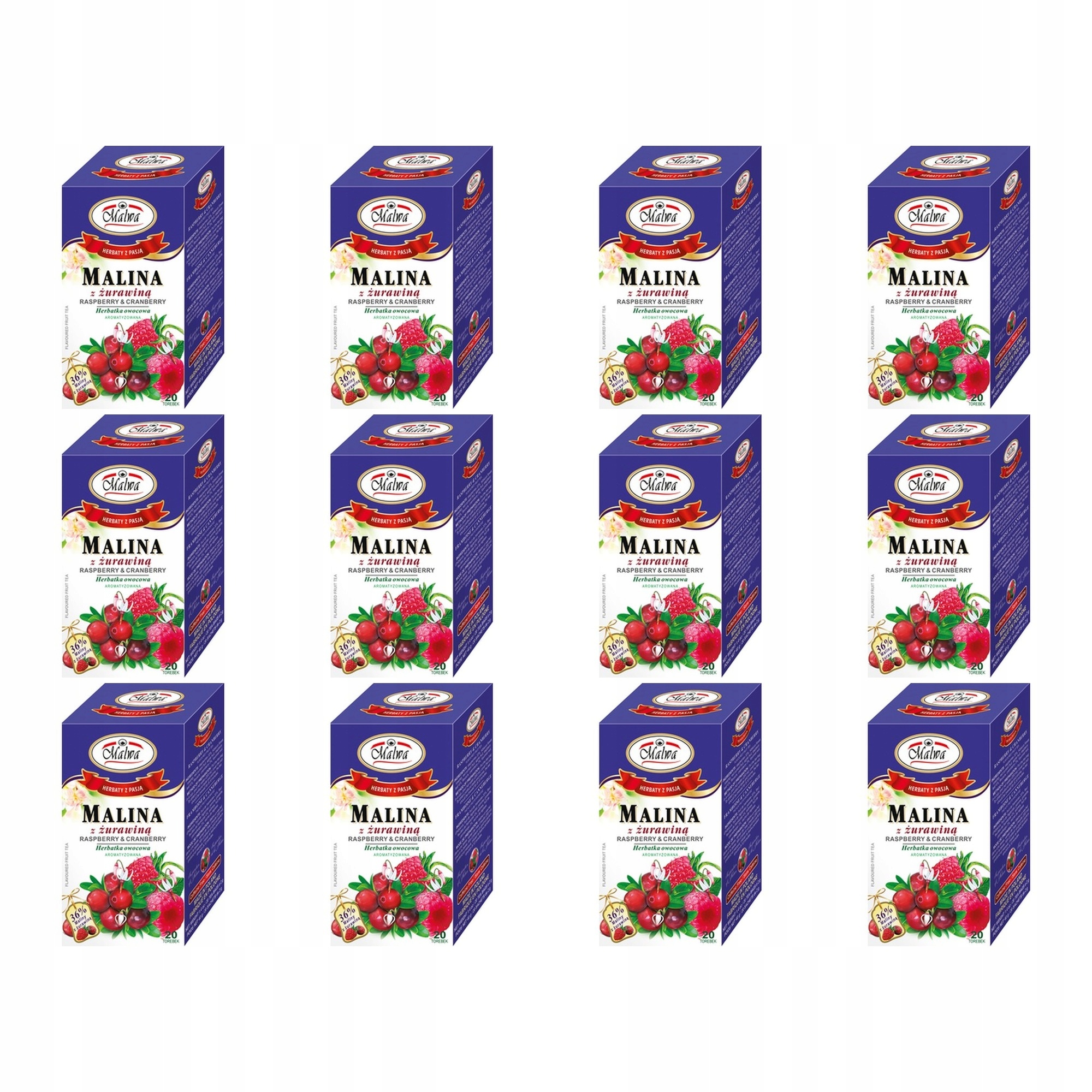 12 x 40 g Čaj čaj Malwa