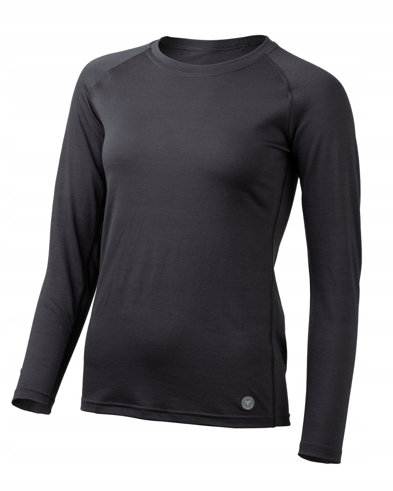 Koszulka Damska Lasting Atila 100% Merino Wool Hiking Czarny (9090) M