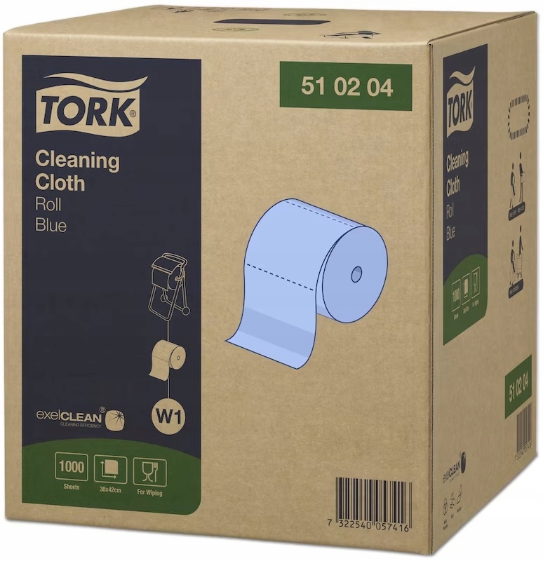 Tork 510204 - Czyściwo włókninowe wielozadaniowe - System W1