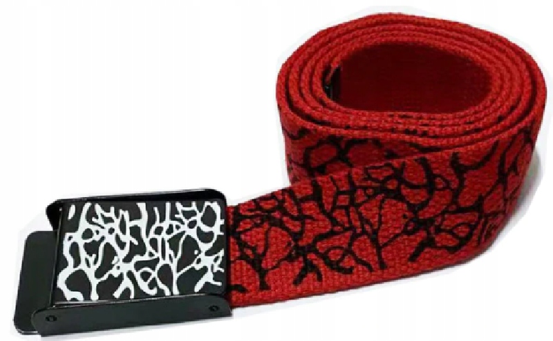 

Pasek Do Spodnii Czerwony Parciany Męski