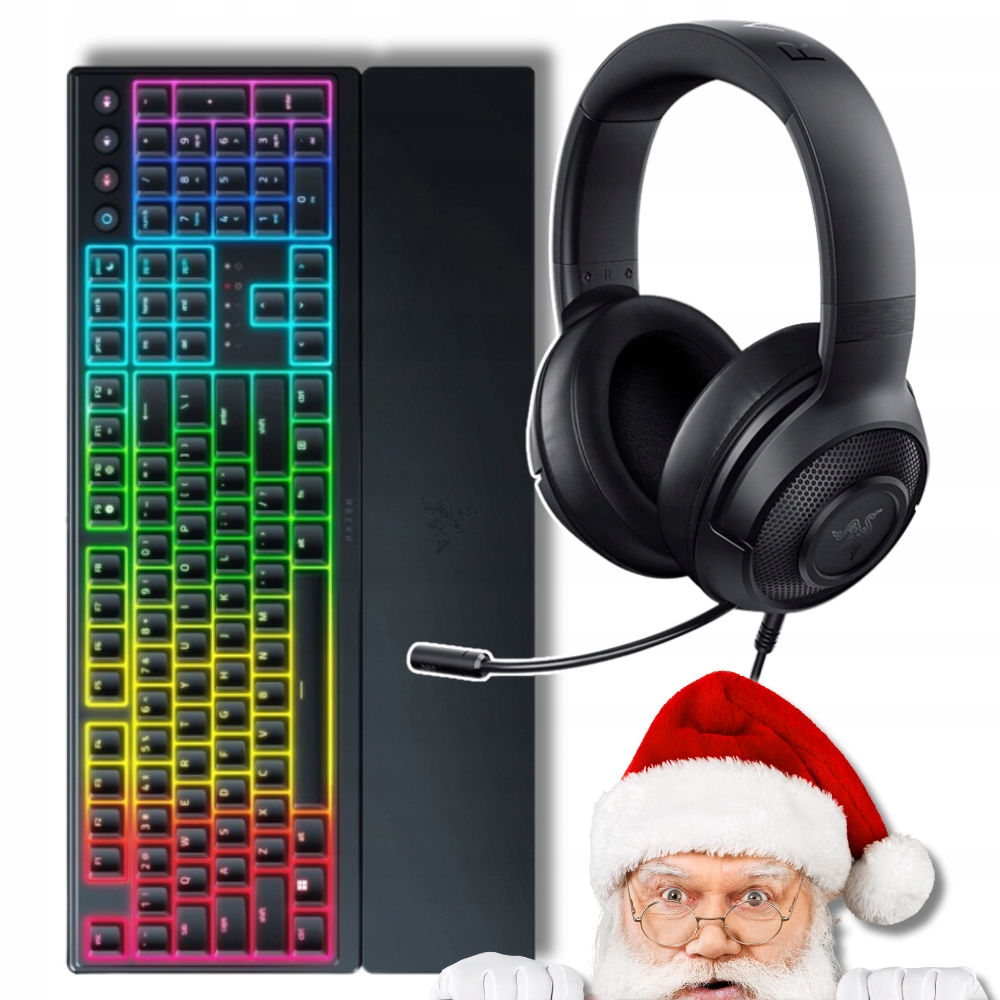 Herní Set Razer Klávesnice Sluchátka s mikrofonem Pro Gamera Pro