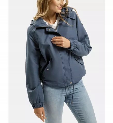 Dámská jarní větrovka modrá Cross Jeans 81274-005 Indigo S