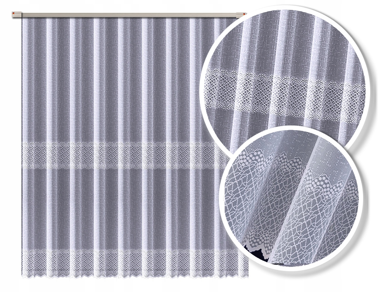 

Firanka Firana ŻAKARDOWA/250CM Kolekcja Premium