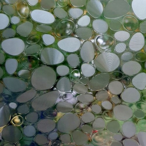 

90cm Folia Statyczna Na Szybę Okno Kamyki 3D