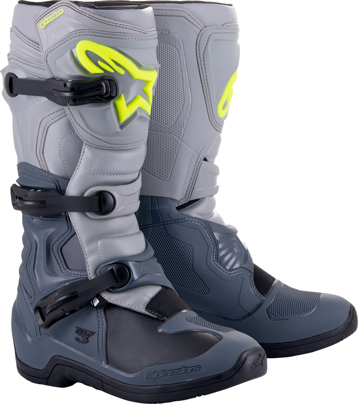 Topánky Na Cross Atv Alpinestars Tech 3 Gray/black (11) 45,5