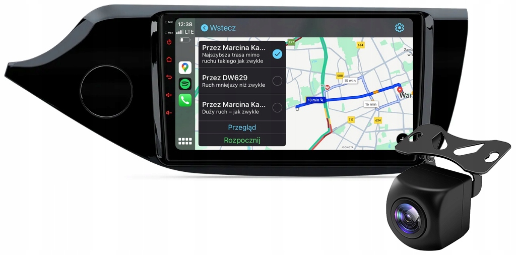 Kia Ceed 2 Radio Navigace Android Auto Apple Carplay Kamera Bonus