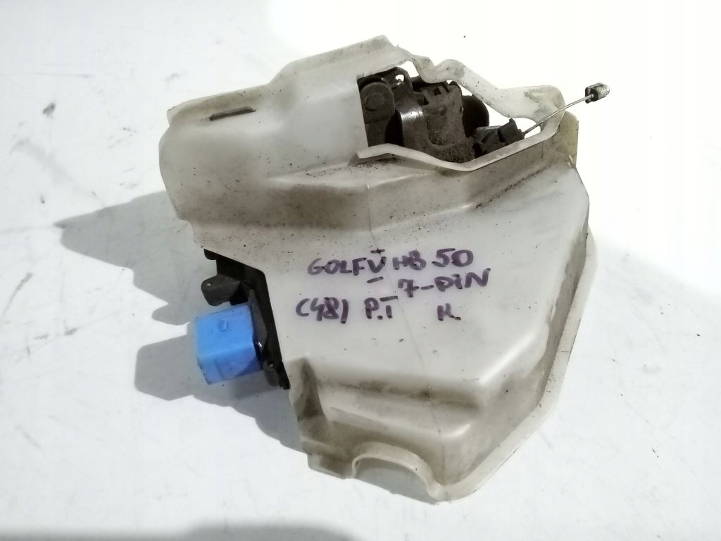 VW Golf V 5 lock right rear part 7 PIN