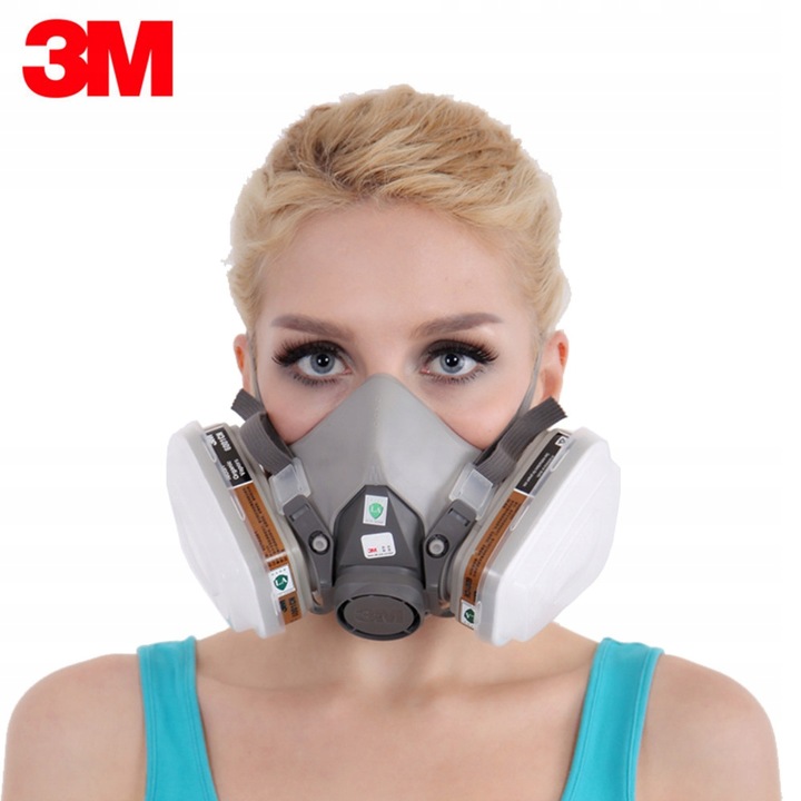 Maska Półmaska Lakiernicza 3M 6200 POLSKA EAN (GTIN) 0717577053567