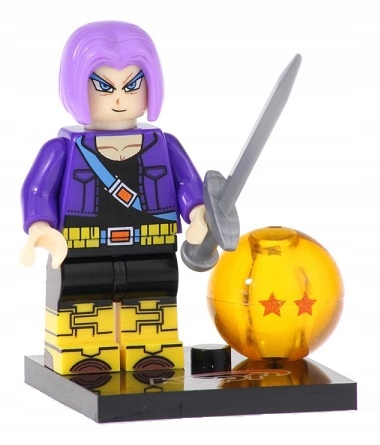 

Klocki Dragon Ball figurka Future Trunk kula