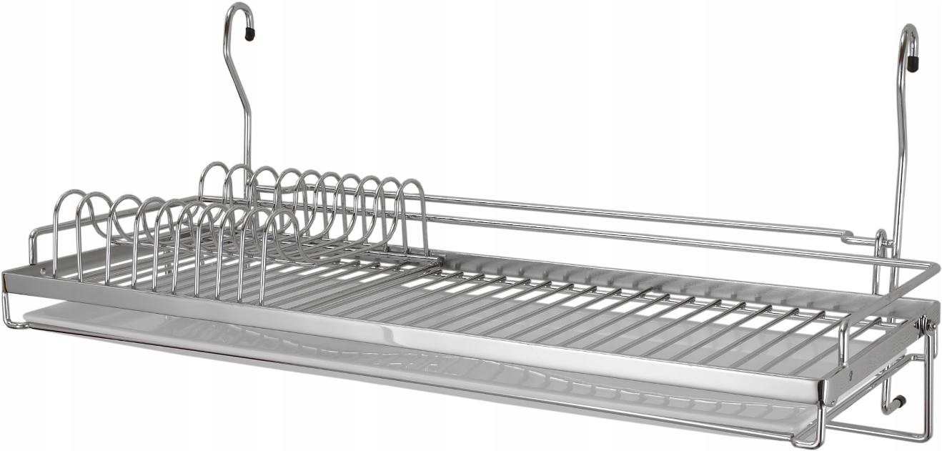 Podstawka Półka Kuchenna Ociekarka Do Naczyń Zawieszana Reling 64 CM