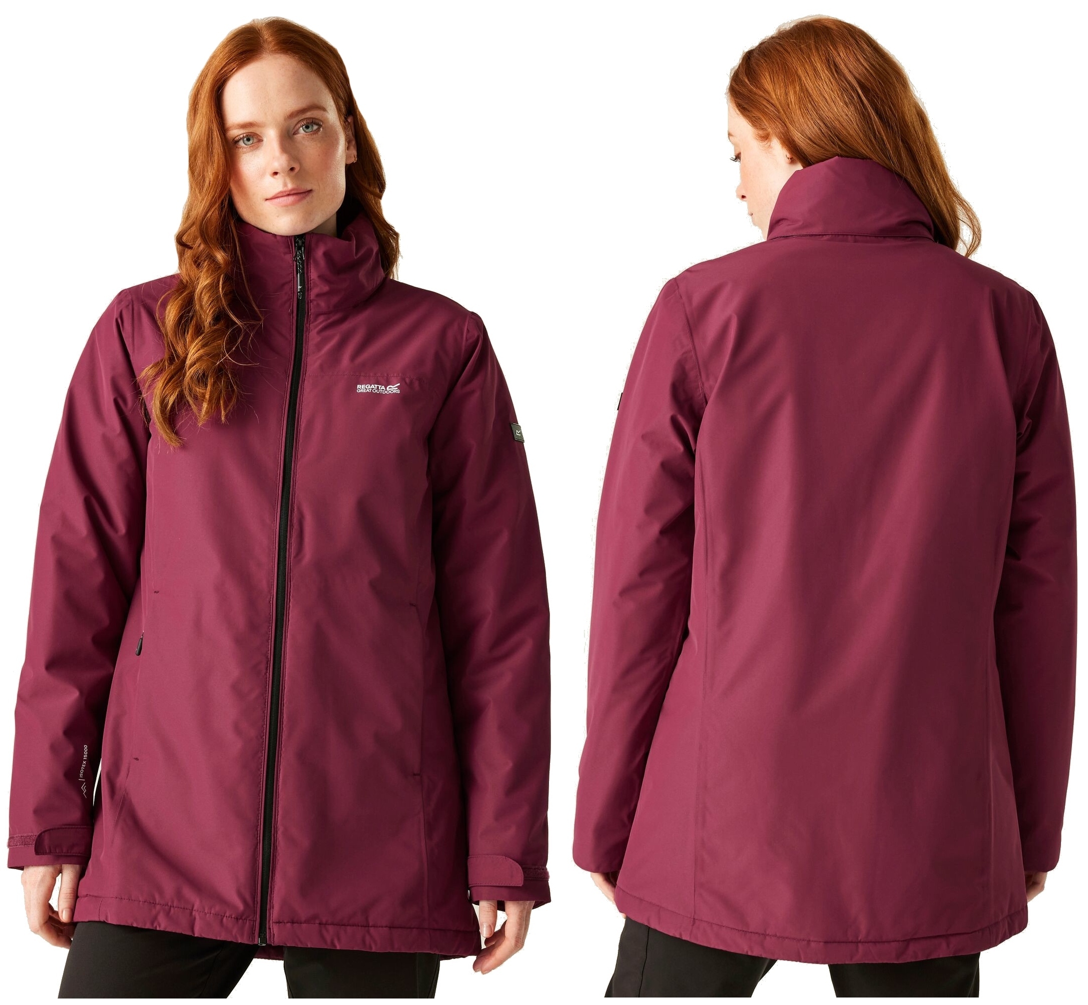 Kurtka damska trekkingowa przeciwdeszczowa Regatta 15000 RWP464 XXL