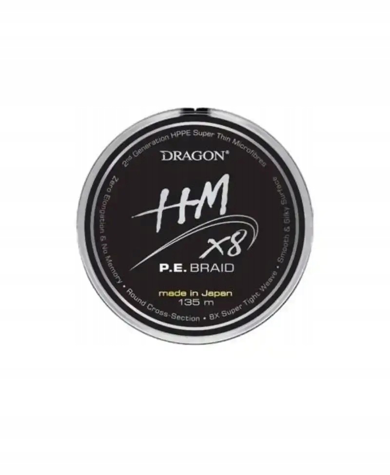 Plecionka Dragon HM8X P.E.Braid 0,06 135m