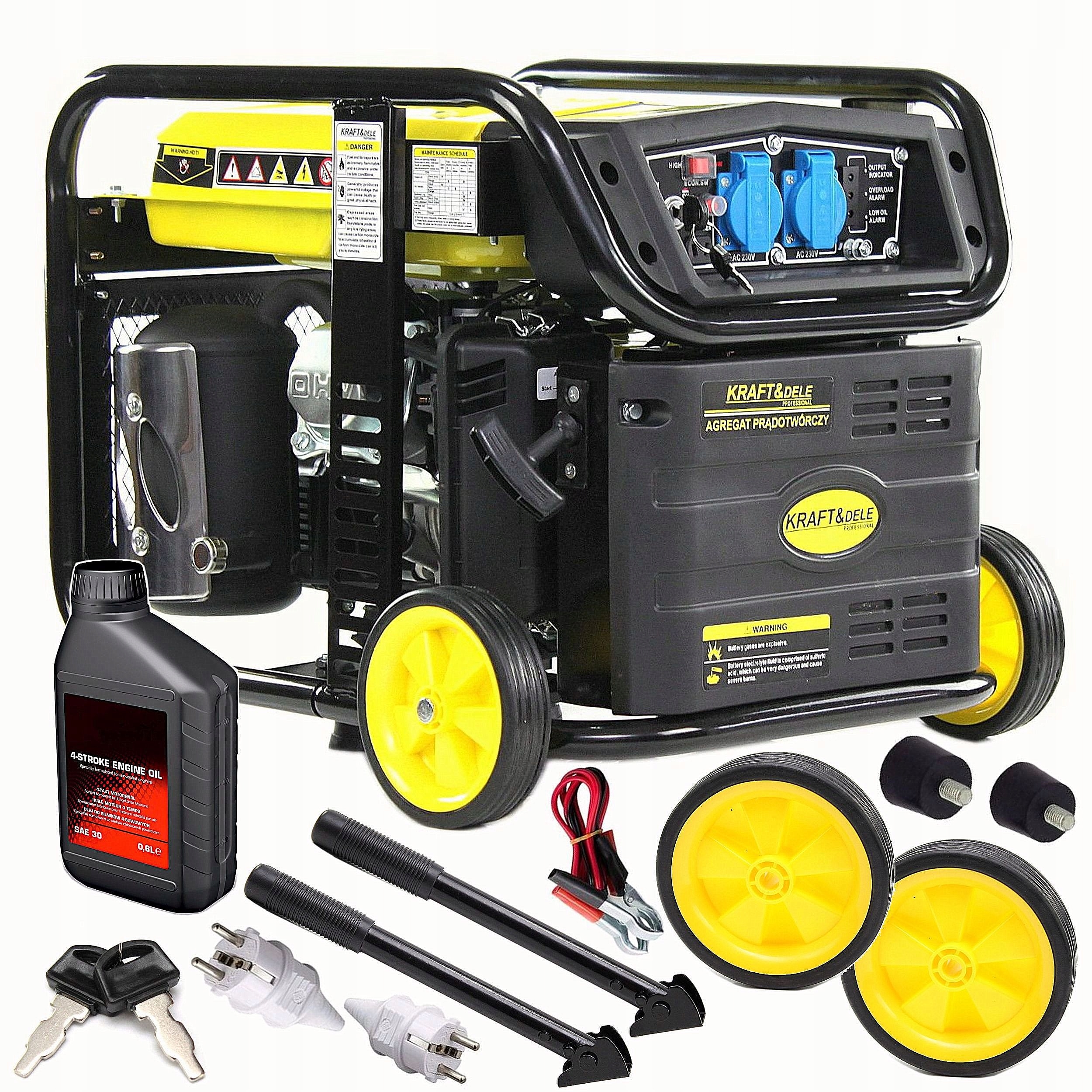 

Agregat Prądotwórczy Inwertorowy Yellow Avr 5200W