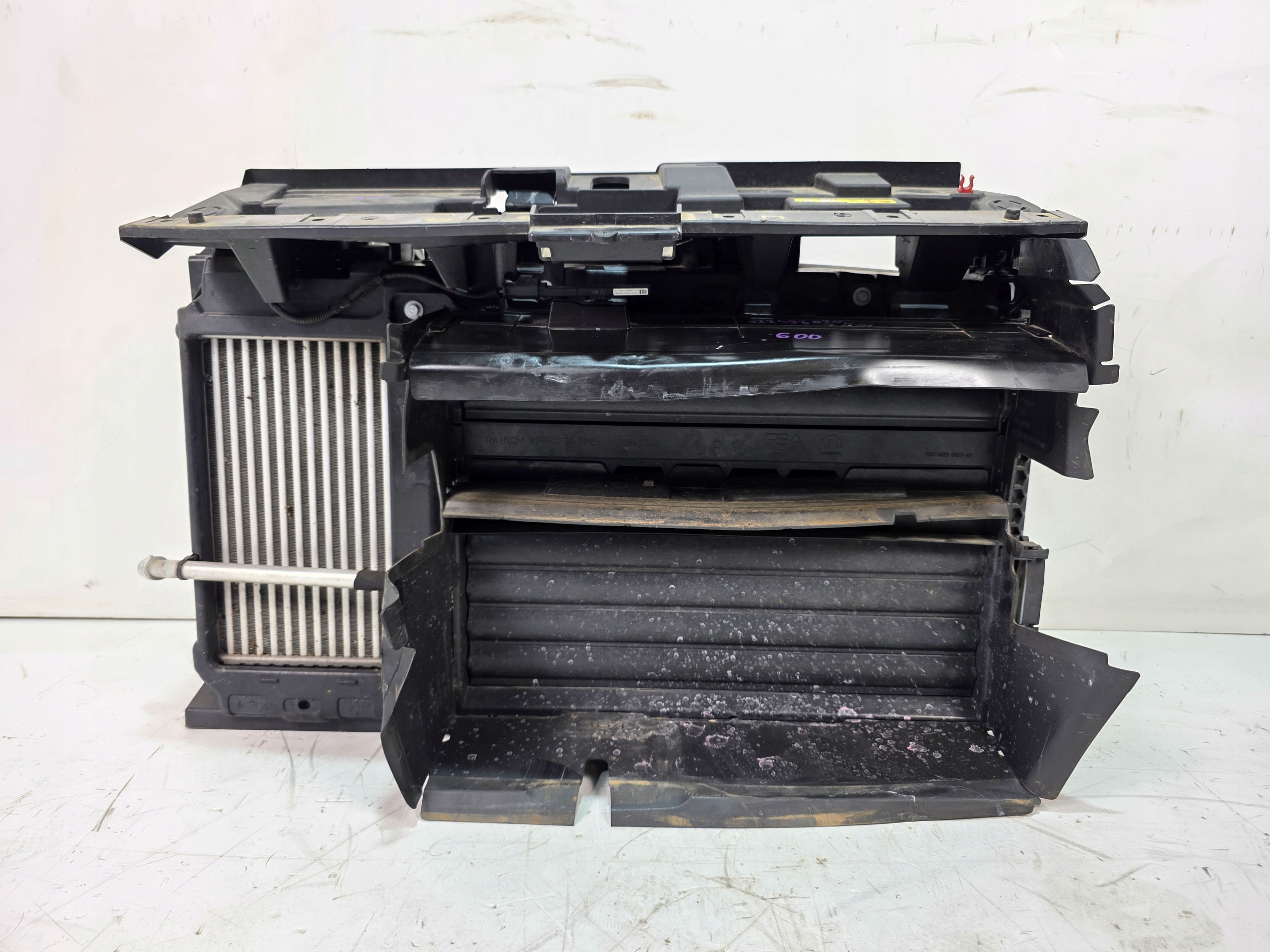 support panel for radiators radiator FIAT 600 1.2 THP