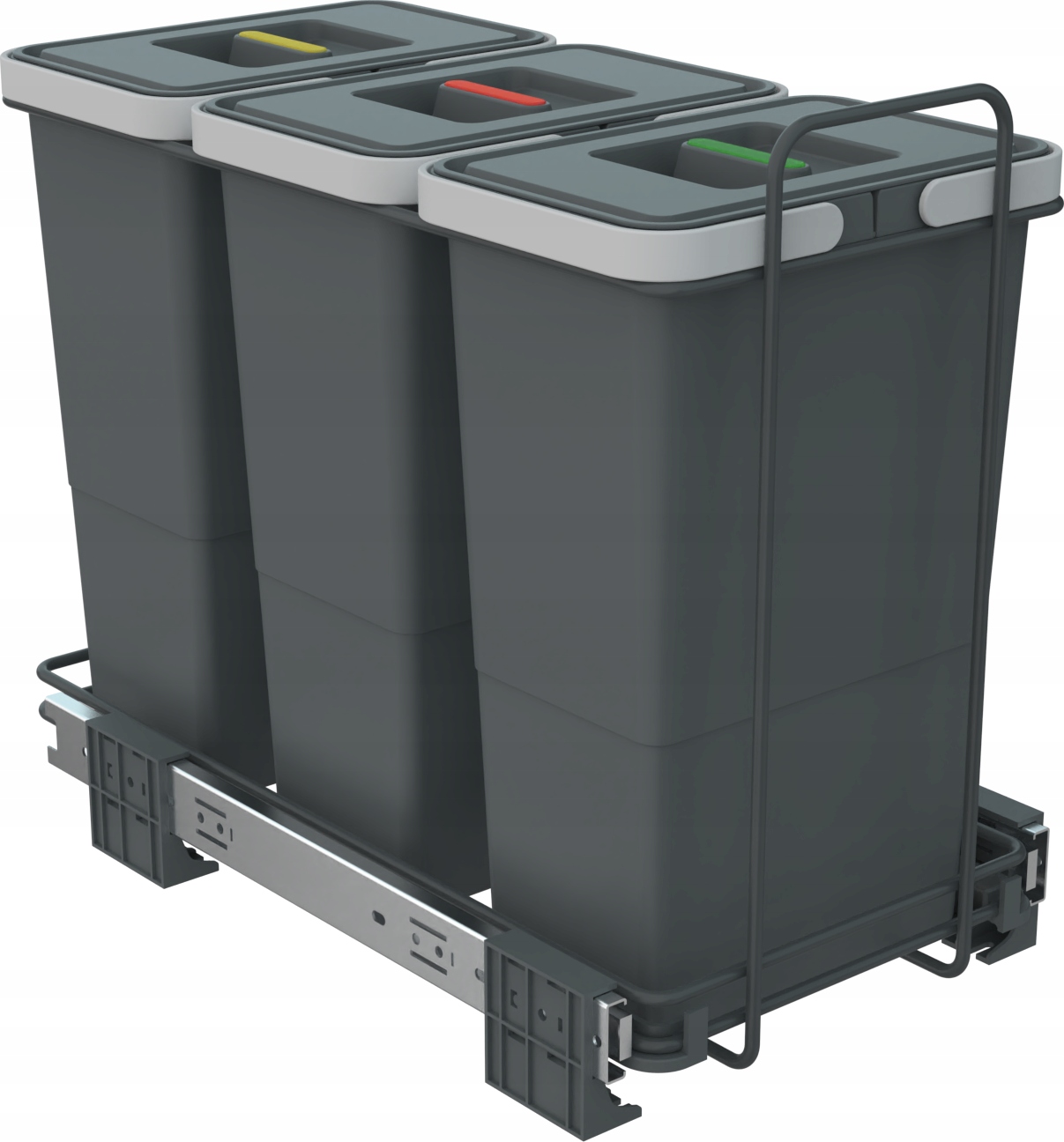 Sortownik na śmieci Elletipi Ecofil PF01 34A3 3 kosze do szafki 30 cm