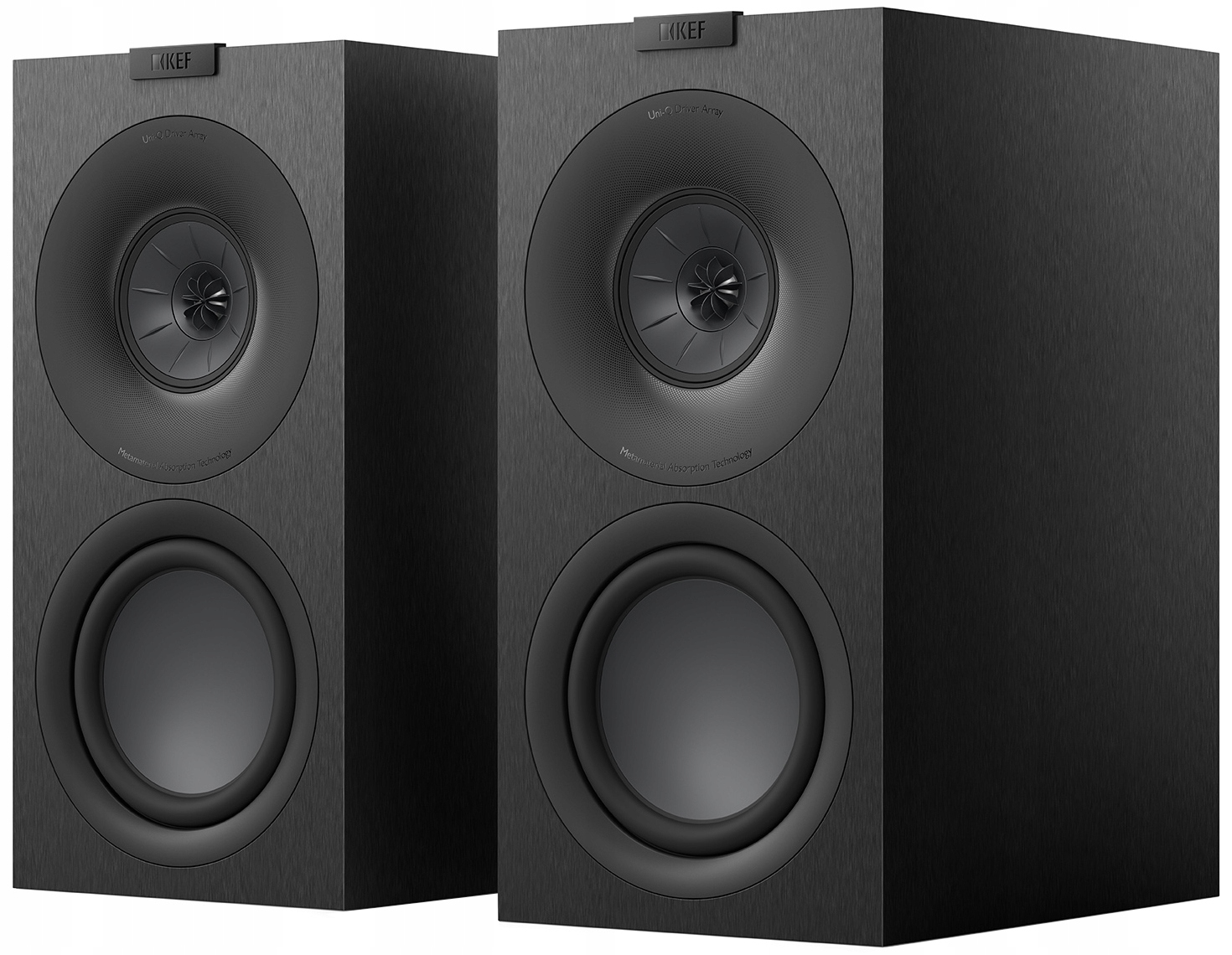 Kef Q Concerto Meta (Czarny Satin Black) Kolumny podstawkowe