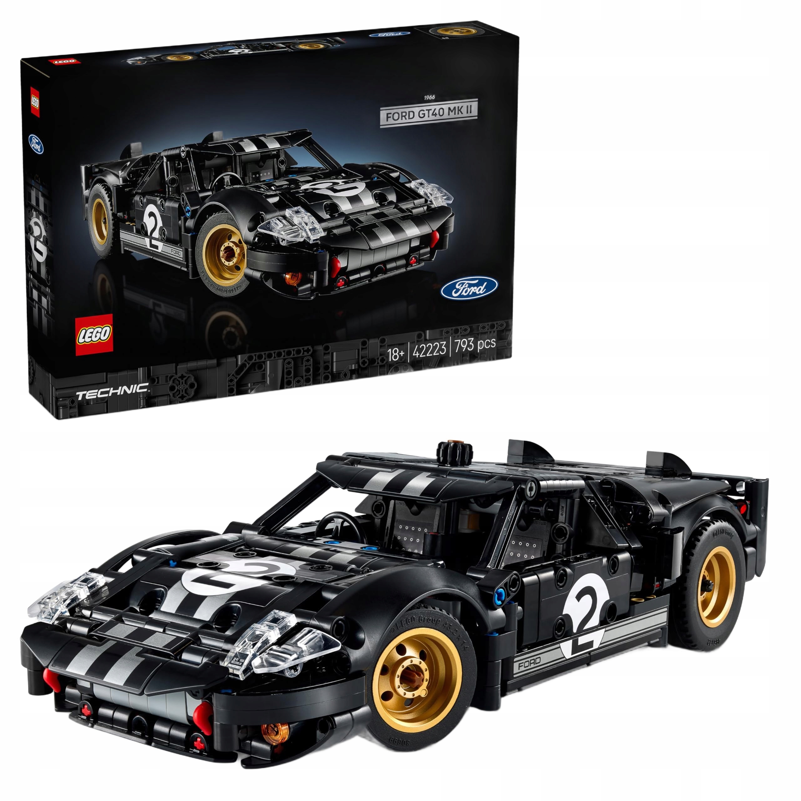 Lego Technic Ford GT40 Mkii 42223