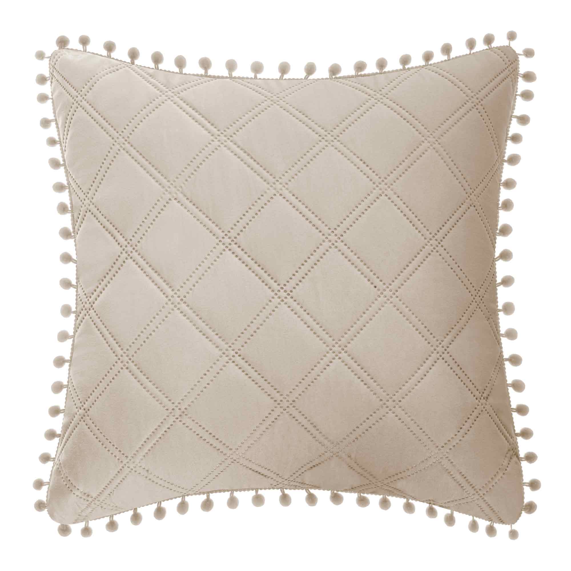 

Beżowa Poszewka Na Poduszkę 45x45 Pompoo