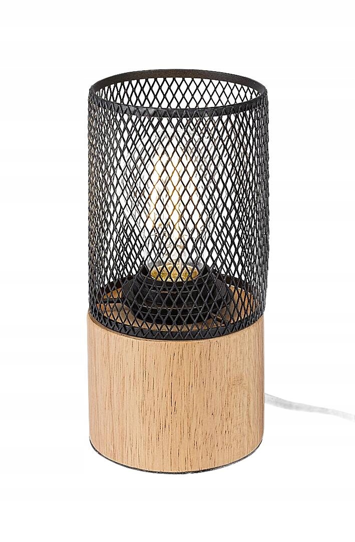 Moderná stolová lampa s bukovou základňou E27 Callum 74040 Rabalux