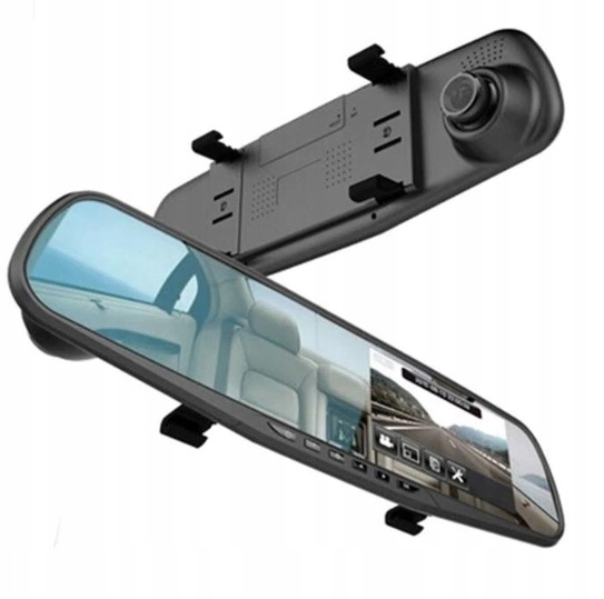 REJESTRATOR JAZDY W LUSTERKU KAMERA COFANIA FULLHD Marka Gordon
