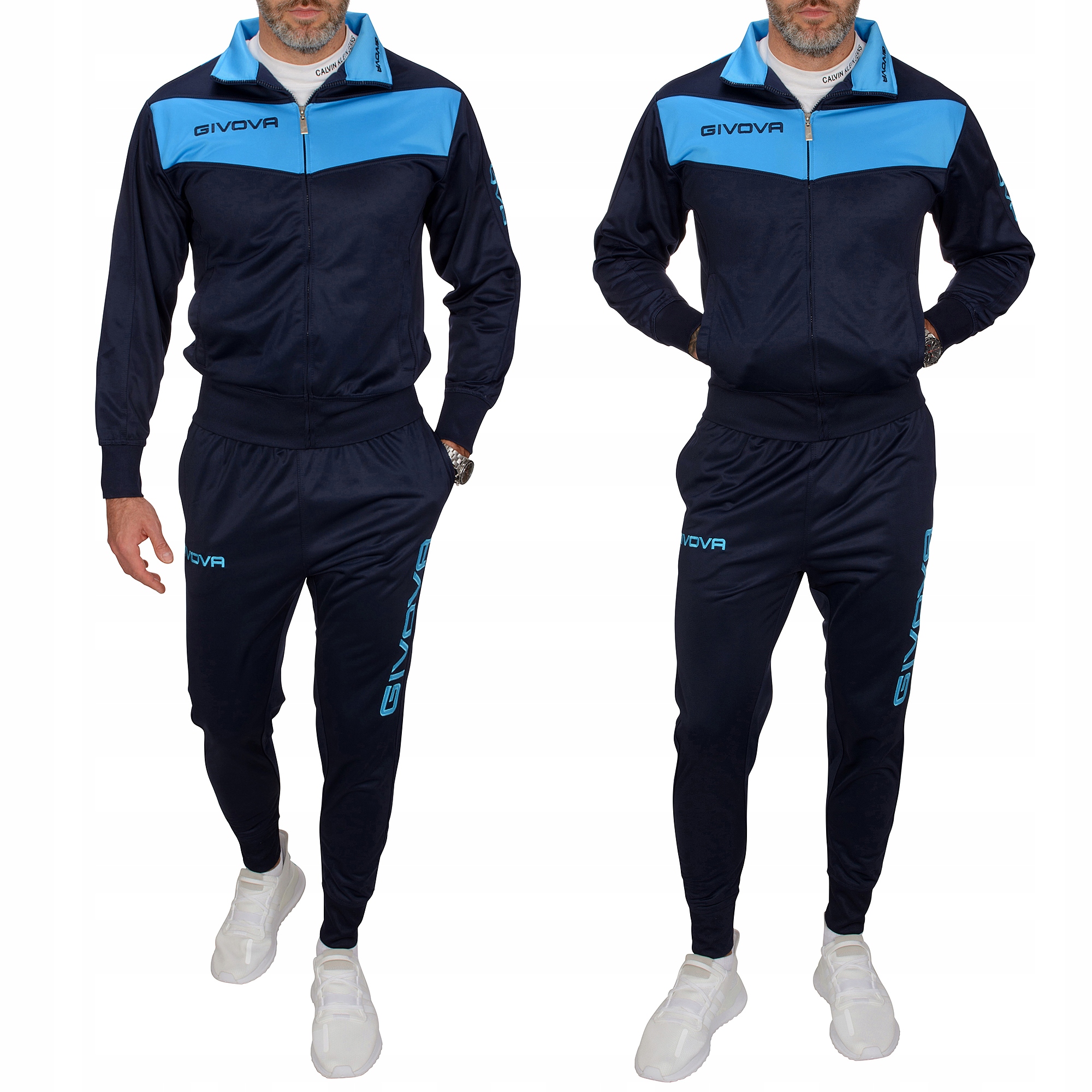 TR018-6 r. 4XL Givova Visa Męski Komplet Dresowy Sportowy Premium