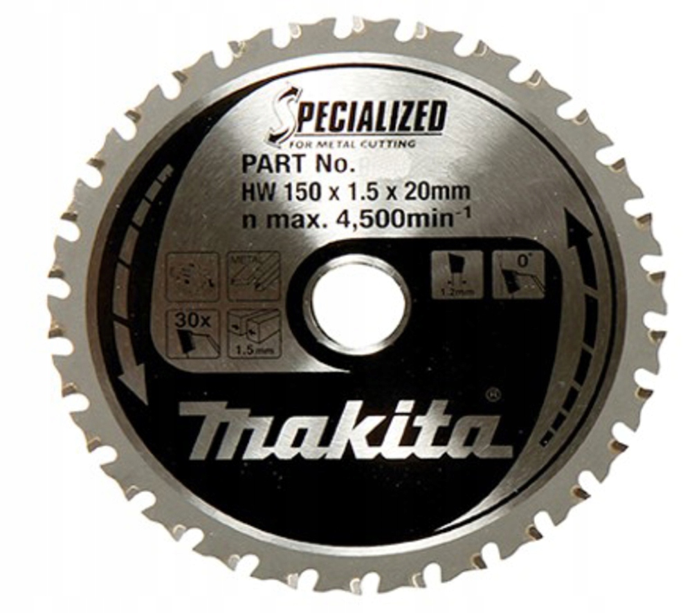 

Makita B-47036 Tarcza Tnąca Do Metalu 150mm DCS553
