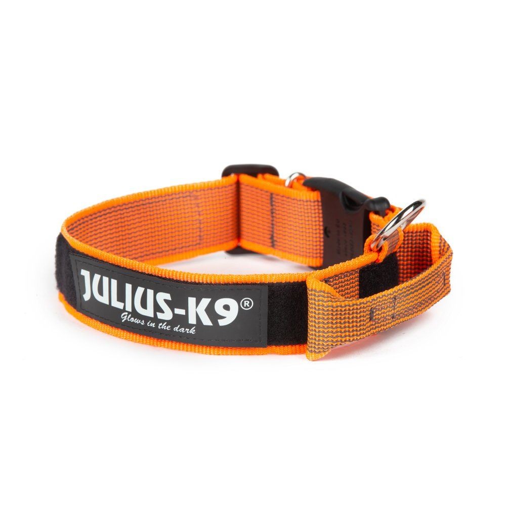 Levně Obojek Julius K9 ColorGray rukojeť 40 mm Pomeranč
