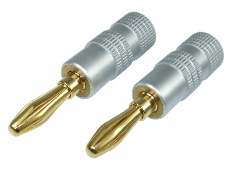 

2szt. Wtyk Bananowy Głośnikowy Auden B11