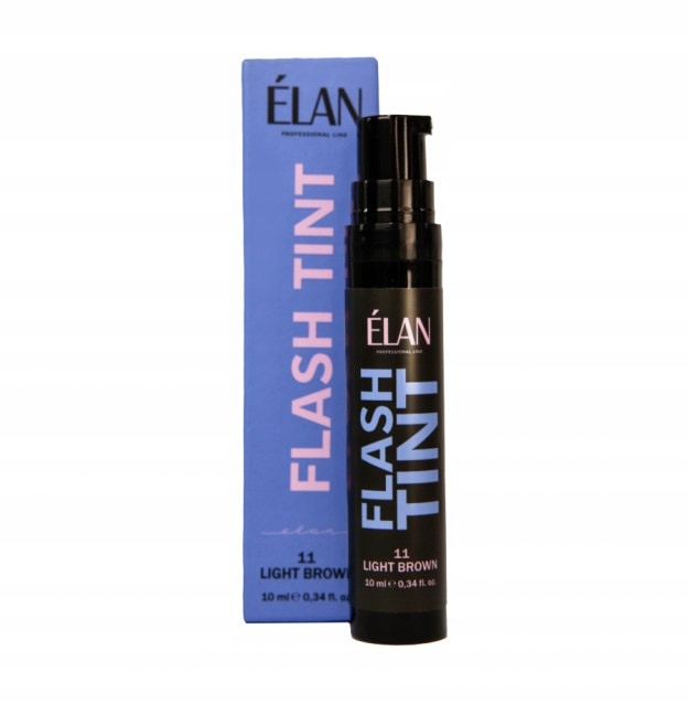 Elan Barva na obočí Flash Tint, světle hnědá, 10 ml