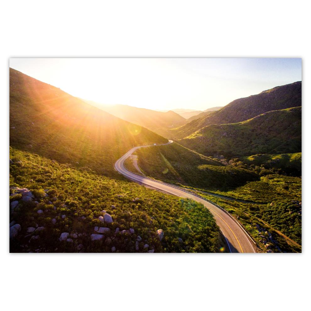 

Plakaty 60x40 Droga Las Góry