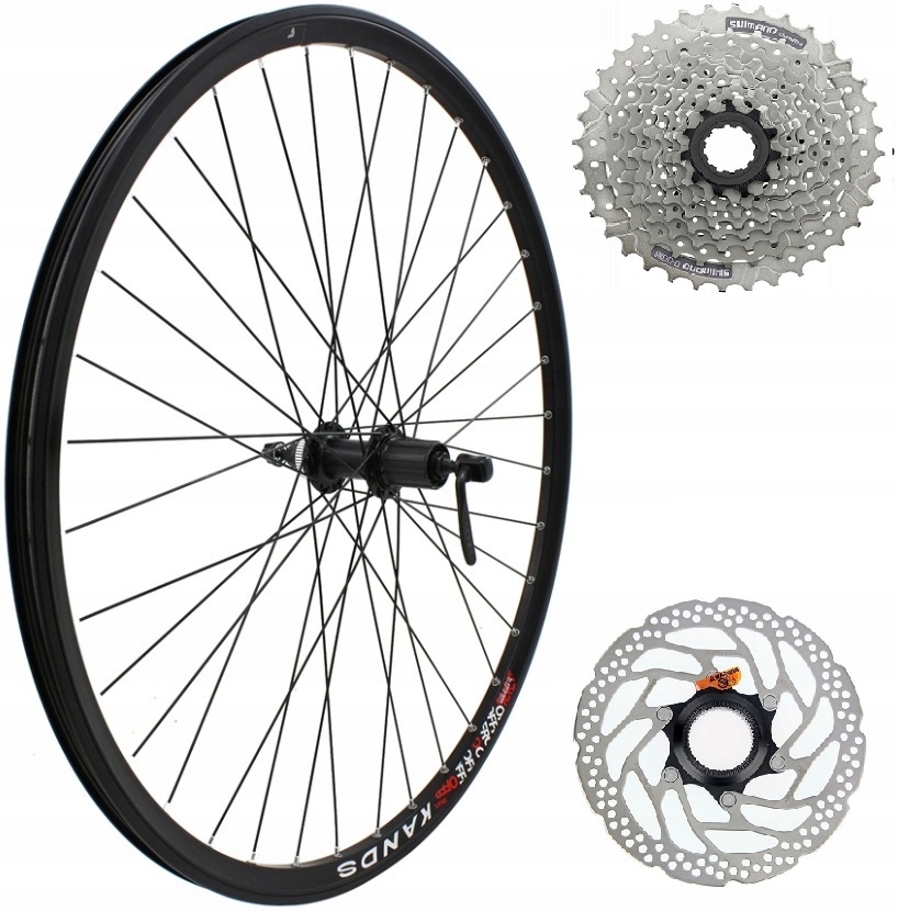 Koło Rowerowe 29 Cali Tylne Kaseta Tarczowe Disc Stożek Maszynowe