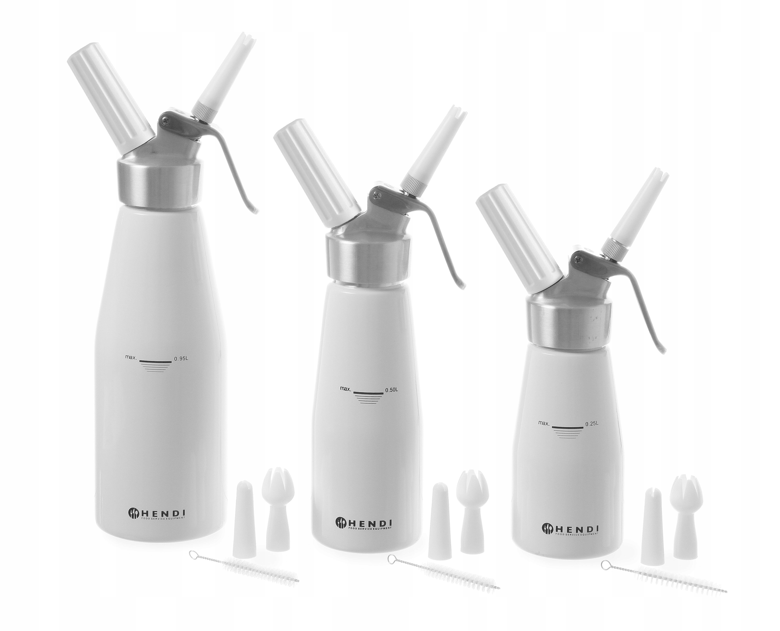 Syfon do bitej śmietany 0,25 l HENDI Kod producenta 588031