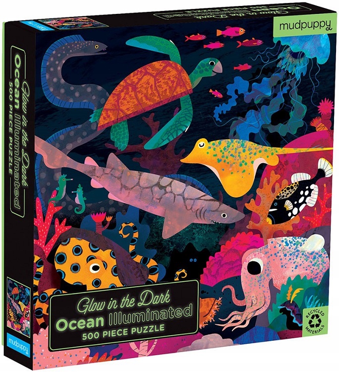 

Ocean puzzle świecące w ciemności 500 el. Mudpuppy