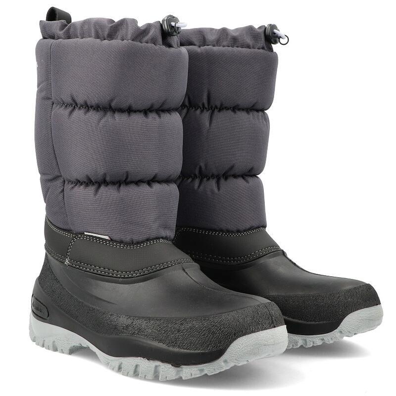 Dámské zimní stahovací sněhule Demar Brisk M 1418 B šedé, velikost 41/42