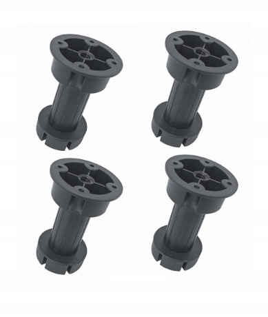 

4 x Nóżka meblowa kuchenna Volpato H-100 400 kg
